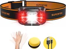 Head torch rechargeable for sale  NORTHAMPTON