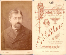 Cdv blanc paris d'occasion  Pagny-sur-Moselle