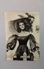 Cartolina rita hayworth usato  Roma