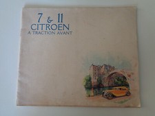 Brochure citroen traction d'occasion  Besançon