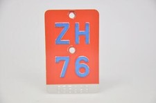 Fahrrad nummernschild kennzeic gebraucht kaufen  Deutschland