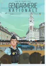 Cyclisme tdf gendarmerie d'occasion  Cléguer