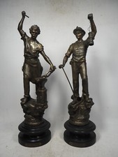 Antique french spelter for sale  STOKE-ON-TRENT
