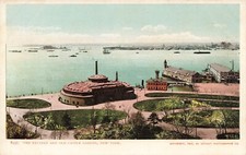 Cartão postal ~ Nova York, The Battery & Old Castle Garden ~ Cpyrt. 1900, usado comprar usado  Enviando para Brazil