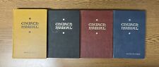 Official Hymnal of Seventh-day Adventist Church HC 1941, 4 diff colored covers segunda mano  Embacar hacia Mexico