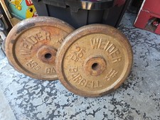 Pair weider barbell for sale  Grapeview