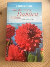 Roten dahlien blühen gebraucht kaufen  Überlingen
