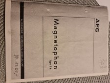 Aeg magnetophon type gebraucht kaufen  Bremen