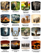 Elephants lampshades ceiling for sale  BOLTON
