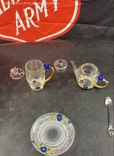 Tea time glass for sale  Indianapolis