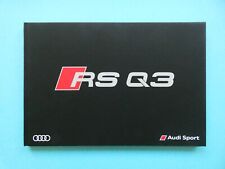Prospekt / Buch / Katalog / Brochure - Audi RS Q3 und RS Q3 Performance - 04/16 comprar usado  Enviando para Brazil