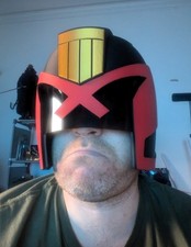 Judge dredd helmet for sale  CHESTER