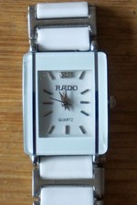 Damenuhr weiß keramik gebraucht kaufen  Kiel