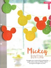 Disney mickey bunting for sale  CLEETHORPES