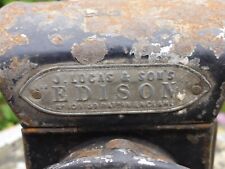 1888 lucas edison for sale  Shipping to Ireland