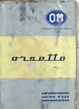 Libretto uso manutenzione usato  Venezia