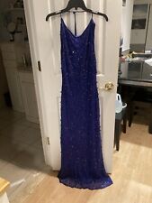 Beaded blue dress for sale  Staten Island