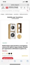 Mobile per lavatrice usato  Ronciglione