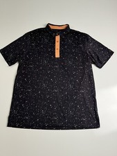 Camisa polo PAVAO secagem rápida absorção de umidade manga curta preta laranja tamanho M comprar usado  Enviando para Brazil