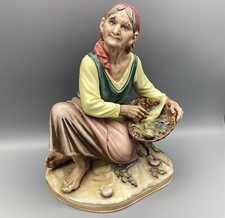 Porzellanfigur fischerin frau gebraucht kaufen  Argenbühl
