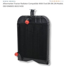 Ford radiator 8n8005 for sale  Kannapolis