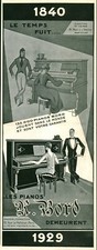 Publicité ancienne pianos d'occasion  France