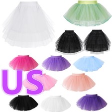 Saias tutu infantis meninas saias de tule em camadas fantasias de dança vestido de aniversário comprar usado  Enviando para Brazil