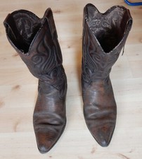 Cowboystiefel dorado leder gebraucht kaufen  Neustadt a.d.Aisch