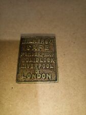 Milners safe brass for sale  NUNEATON