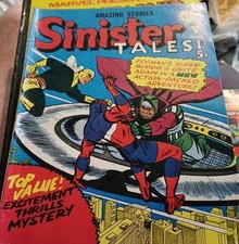 Amazing stories sinister for sale  BRISTOL