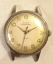 Elgin sportsman wristwatch for sale  Durand