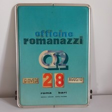 Calendario perpetuo pubblicita usato  Italia