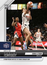 2025 Panini Instant WNBA #96 Sonia Citron Washington Mystics RC PRÉ-VENDA, usado comprar usado  Enviando para Brazil