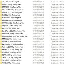24 MAP ECU TUNING FILES /STAGE 1/ STAGE 2 [16,4GB] comprar usado  Enviando para Brazil