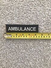 Ambulance cloth badge for sale  PRESTON