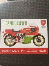 Plaque publicitaire ducati d'occasion  Narbonne