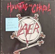 Slayer Haunting the Chapel Vinyl Record VG/G+ RR125508 1984 comprar usado  Enviando para Brazil