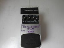 Pedal de efeitos Behringer DR400 digital atraso/reverb frete grátis EUA comprar usado  Enviando para Brazil