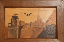 Panneau marquèterie alsace d'occasion  Hyères