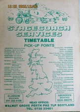 Stagecoach services timetable for sale  WHITEHAVEN
