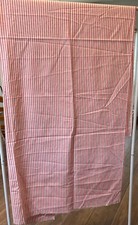 Listras vermelhas/brancas de algodão 2 jardas x 56" + restos generosos, usado comprar usado  Enviando para Brazil