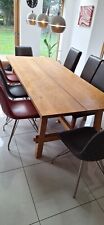 Solid table. seater for sale  INGATESTONE