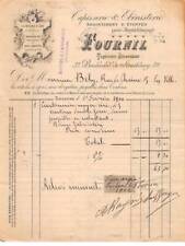 Carimbo de armário de tapeçaria de padaria Invoice AM24211 Toulouse 1900, usado comprar usado  Enviando para Brazil