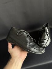 Botas masculinas PRADA couro preto tamanho 7, usado comprar usado  Enviando para Brazil