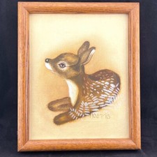 original painting deer fawns for sale  Niles