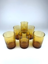 Libbey amber mcm for sale  Chicago