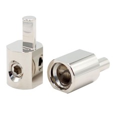 Usado, Kit amplificador de áudio veicular 1 par de redutor de entrada calibre 1/0 para calibre 4 ILL comprar usado  Enviando para Brazil