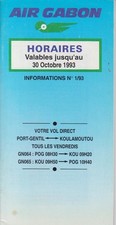 Air gabon 1993 d'occasion  Aulnay-sous-Bois
