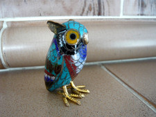 Seltene cloisonne eule gebraucht kaufen  Mahlow