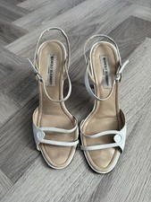 White manolo blahnik for sale  BRADFORD